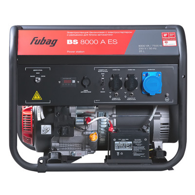 Бензиновый генератор Fubag BS 8000 A ES