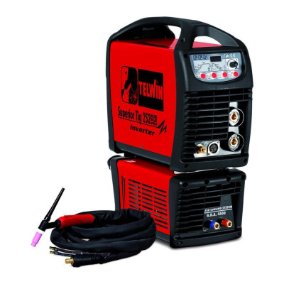 Аргонодуговой сварочный инвертор Telwin Superior TIG 252 AC/DC HF/LIFT VRD Aqua