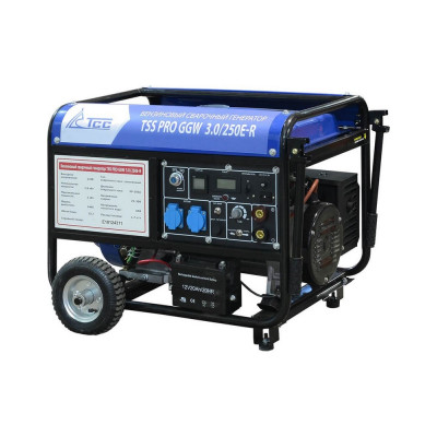 Сварочный бензиновый генератор TSS PRO GGW 3.0/250 E-R